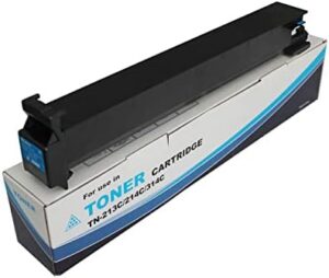 CoreParts Toner Cart TN-213C, 214C, 314C 360g – 20K Pages, A0D7435, A0D7432, A0D7431, COREPART (360g – 20K Pages KONICA MINOLTA Bizhub C200, 203, 253, 353)