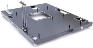 DIY Open Frame PC Test Bench – Acrylic Gaming Computer Case Support ATX/M-ATX/ITX Motherboard Black