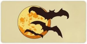 Demon Bat Desk Mouse Mat Laptop Pad Desktop Protector Non-Slip Keyboard Pads for Office Gamer