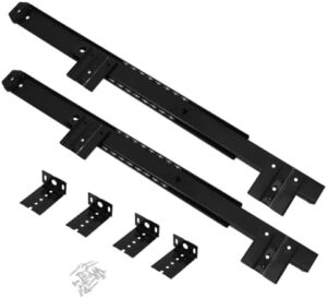 ERINGOGO Desk Keyboard Tray Slide Keyboard Rail Full Extension Drawer Rails Drawer Guides Dresser Slides Replacement Parts