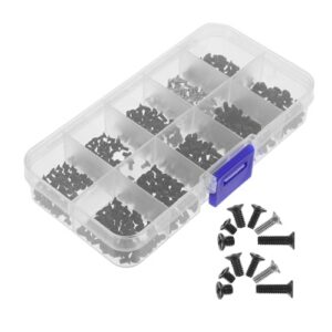 Easy to Use Repair Screws Kit 500pcs Small Mini Screws for Electronic Devices Parts