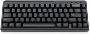 FILCO Majestouch Xacro M3A 67US English Layout, Cherry MX Brown Axis, Supports Both Hardware & Software Malo Programming, 3 Red Key Locks, Black FKBX67M/EB-RKL
