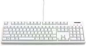 FILCO Majestouch2 FKBN108MPS/JMW2-AKP Japanese Layout, Cherry MX Silent Red Axis, Includes Asagi Keeper, Matte White