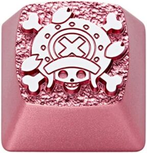 FKZ ZOMOPLUS Custom Anime Keycaps,Japanese Cartoon Mental ESC Keycap for Mechanical Gaming Keyboard Suitable for Cherry Gateron Mechanical Switches (Pink)