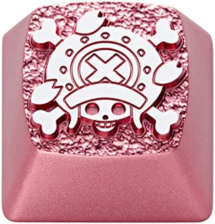FKZ ZOMOPLUS Custom Anime Keycaps,Japanese Cartoon Mental ESC Keycap for Mechanical Gaming Keyboard Suitable for Cherry Gateron Mechanical Switches (Pink)