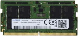 Factory Original 64GB (2x32GB) Compatible with HP OMEN 16 16t-u000, 16t-wf000 Gaming Laptop DDR5 5600MHz PC5-44800 SODIMM 2Rx8 CL46 1.1v 262 Pin Notebook Memory RAM Module Upgrade Adamanta