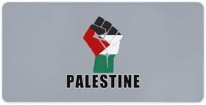 Free Palestine Palestinian Flag Desk Mouse Mat Laptop Pad Desktop Protector Non-Slip Keyboard Pads for Office Gamer