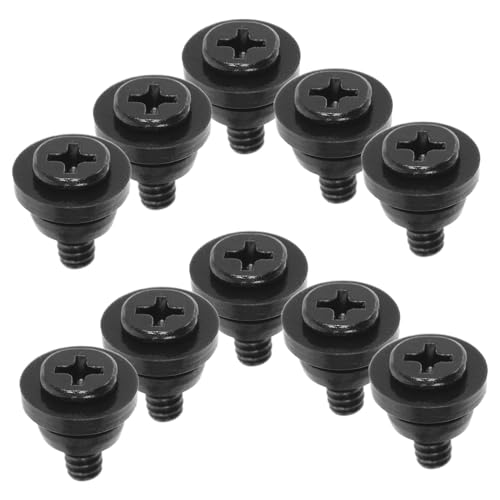 GLEAVI 10pcs Power Supply Hard Drive Screws DIY Mounting Hardware Hard Disk Drive Screw Kit