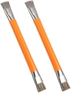 GLEAVI 2pcs Phone Motherboard Cleaning Brush Double Head Antistatic Brush for Electronic Cleaning and Detail