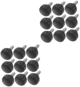 GLEAVI 2sets Flip Thumb Screws Quick Tightening Screws M4x10 Lightweight Small Size for Machine Repair Projects 10pcs*2