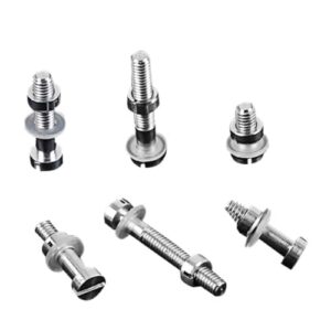 GLEAVI Metal Screw Set 6 Different Sizes Turntable Headshell Mounting Hardware