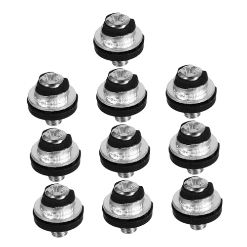 GLEAVI Mini Screws for Computer Easy Install Shock Absorbing Screws Precision Fastening Replacement Vibration Dampening Hardware