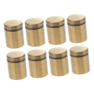 GLEAVI Sturdy Stainless Steel Advertising Screws Nails for Sign Mounting Versatile for Indoor/Outdoor Use