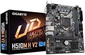 Gigabyte H510M H V2 Motherboard (LGA 1200/2xDDR4/HDMI/D-Sub/M.2/USB 3.2)