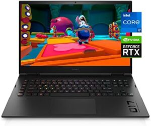 HP 2023 OMEN 17.3″ FHD 144Hz 7ms Gaming Laptop, 13th Gen Intel Core i7-13700HX, NVIDIA GeForce RTX 4060 8GB, 32GB DDR5 RAM, 1TB SSD, Backlight Keyboard, WiFi 6E, Ethernet, Windows 11 Home, Black
