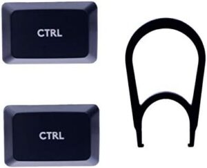 HUYUN 2PCS Control/Ctrl Keycaps Replacement for Romer-G Switchs Logit G512 G513 Keyboard