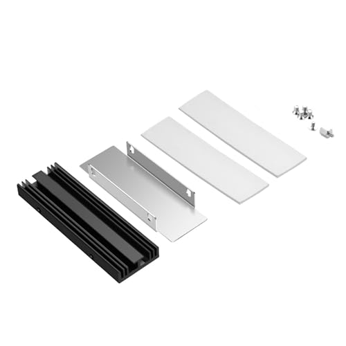 Hard Drive HeatSink Heat Sink NVME 2280 Hard Drive Hard Disk Aluminum Heat Sink Radiators Thermal Cooling Pad for Desktop PC