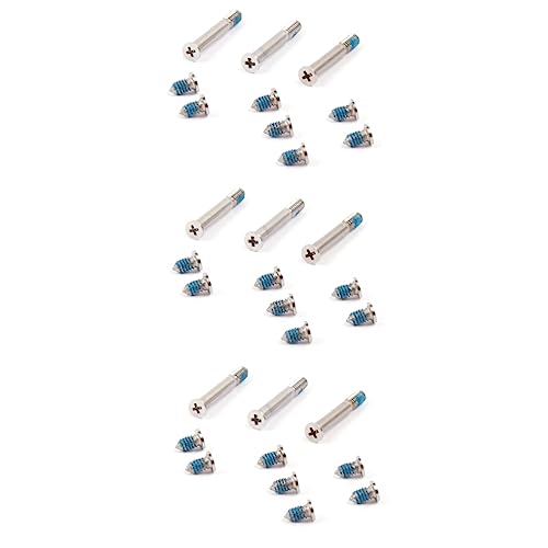 Hemoton 30 Pcs Screws Kit Assorted Screws for Bottom Case Replacement A1278 A1286 A1297