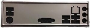 IO I/O Shield Back Plate Baffle fit for ASRock H81M-VG4 H81M-VG4 R2.0 Bezel Motherboard Panel