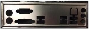 I/O IO Shield Back Plate Bracket fit for ASUS Prime B250M-K Motherboard Bezel Baffle