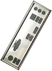 IO I/O Shield Fit for Asus B360M-DRAGON Motherboard Backplates OEM