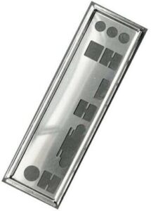 IO I/O Shield Fit for Asus B360M-KYLIN Motherboard Backplates OEM