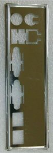 IO I/O Shield Fit for Asus P5BV/SAS Motherboard Backplate OEM