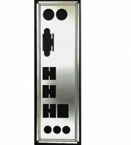 IO I/O Shield Fit for Gigabyte B150M-Wind Motherboard Backplate OEM
