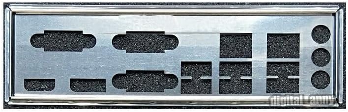 IO I/O Shield Fit for Gigabyte MUQ77EI Motherboard Backplate OEM