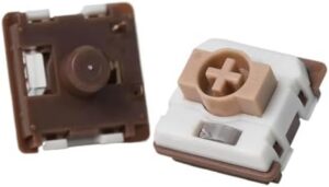 KS-33 Low Profile 2.0 Chocolate Keyboard Switch 3 Pin Customized Hot Swap Mechanical Keyboard Gaming Office(30PCS)