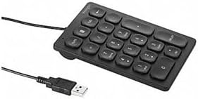 Kensington Wired Numeric Keypad with Plug & Play USB Connection, 21-Key Numpad with 4 Shortcut Keys for PC, Laptops and Other Devices (K79820WW)