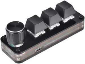 Keyboard 2/3/4/5 Key 1 Knob Gamer Programmable Keypad Hot Swap Customization Mechanical Keyboard Macro Keypad