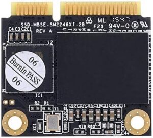 Kingspec MiniPCIe mSATA half size SSD 128GB 32.5cm for industrial motherboard