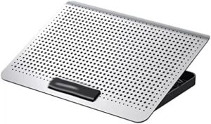Laptop Cooler Silent Fan Laptop Cooling Pad Adjustable Rechargeable for Laptop