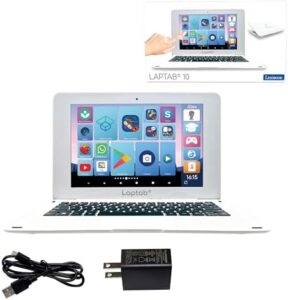 Lexibook LAPTAB 11, Laptop with Touch Screen, Designed for The Whole Family, Educational and Fun Content, Powered by Android™, Parental Control, Ultra Thin and Light, LT11EN