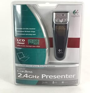 Logitech 2.4 GHz Cordless Presenter (Black)