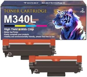 M340L Toner Cartridge Replacement for Ricoh M340L Toner Cartridge High Yield Work for Ricoh M340 M340W M340F M340FW P200 P201W Printers