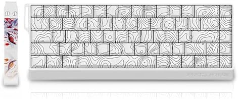 MADLIONS FIRE68 Ultra Magnetic Switch Keyboard,Aluminium CNC Hall Effect Rapid Trigger Gaming Keyboard Fast Adjustable Actuation Custom RGB Programmable NKRO 65% Wired Mechanical Keyboard (White)