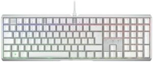MX 3.1, Mechanical Gaming Keyboard, German Keyboard Layout (QWERTZ), RGB Lighting, Aluminum Case, USB-A Connection, MX2A RED Switches, White
