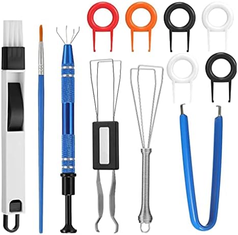 Mechanical Keyboard Stem Puller Opener Shaft Lubrication Pen for Gatern 12 Pieces