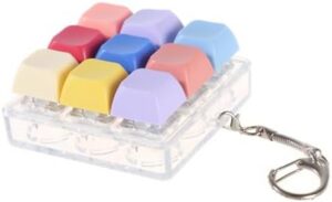 Mechanical Keyboard Tester Switches Test Keychain Pendant For Keyboard Switches Testing Stress Relief Toy