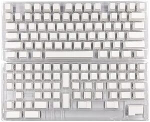 Minimalistic Keycaps 137KeysCherryheight PBT Keycaps DyeSUB for MXSwitches Mechinery Keyboard Keycap Replacement