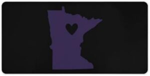 Minnesota State Desk Mouse Mat Laptop Pad Desktop Protector Non-Slip Keyboard Pads for Office Gamer
