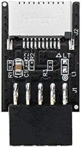 Motherboard USB 2.0 9Pin to Type-E Key-A Front Connector Converter Mainboard 9-Pin Type E Adapter