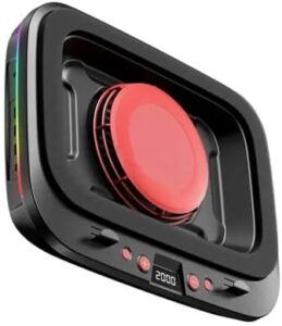 Notebook Cooling Pad Adjustble Powerful Fan Efficient Heat Dissipation and Comfortable Use in Any Setting