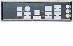OEM I/O Shield Fit for Asus MAXIMUS VII GENE M7G Motherboard Backplate IO Shield
