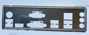 OEM I/O Shield Fit for Asus P8H61-I, H81I-PLUS Motherboard Backplate IO Shield