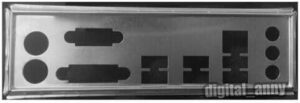 OEM I/O Shield Fit for Gigabyte GA-A320-DS3 Motherboard Backplate IO Shield