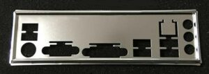 OEM I/O Shield Fit for Gigabyte GA-B250M-Power Motherboard Backplate Shield