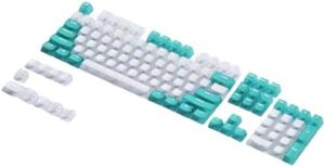PC Keycaps 114Keys for Mechanical Keyboards Classical Clear Keycaps for Gamings